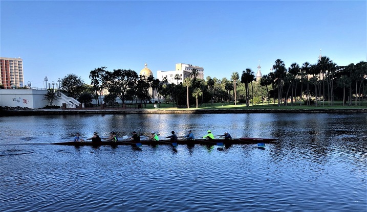 A group of people enjoying outdoor adventures and recreation in North Tampa