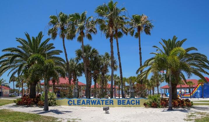 Clearwater Beach-Clearwater Florida in Tampa Bay