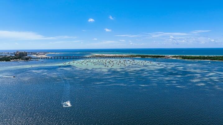Crab Island In Destin Florida