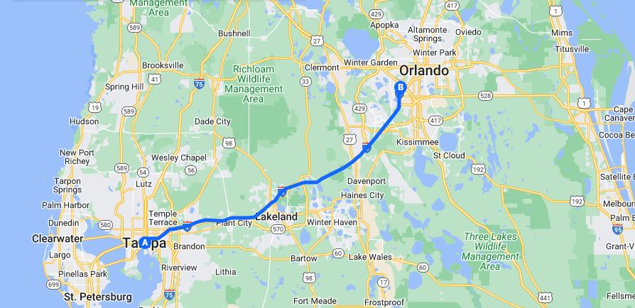 From Tampa To Universal Studios